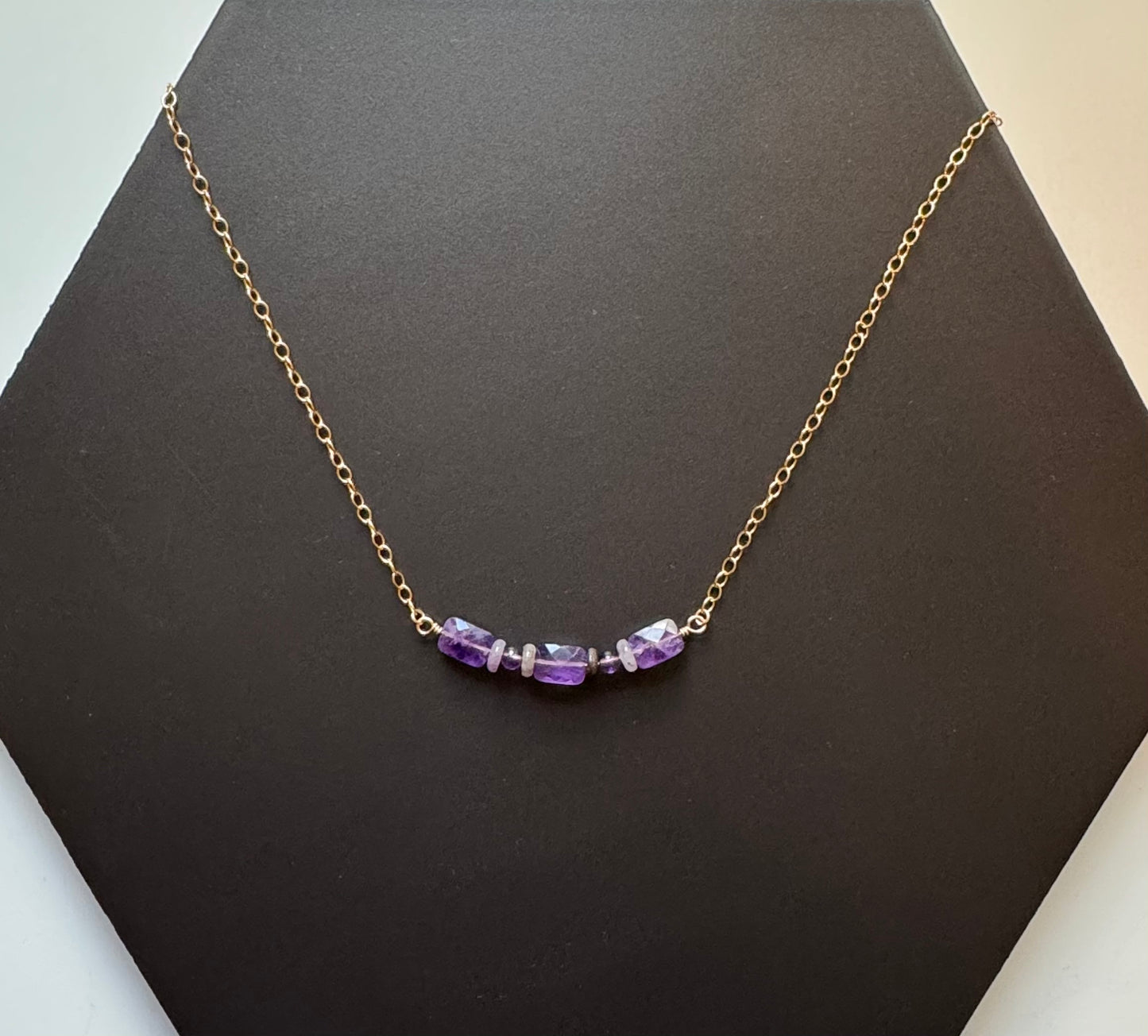 Serenity- Amethyst necklace