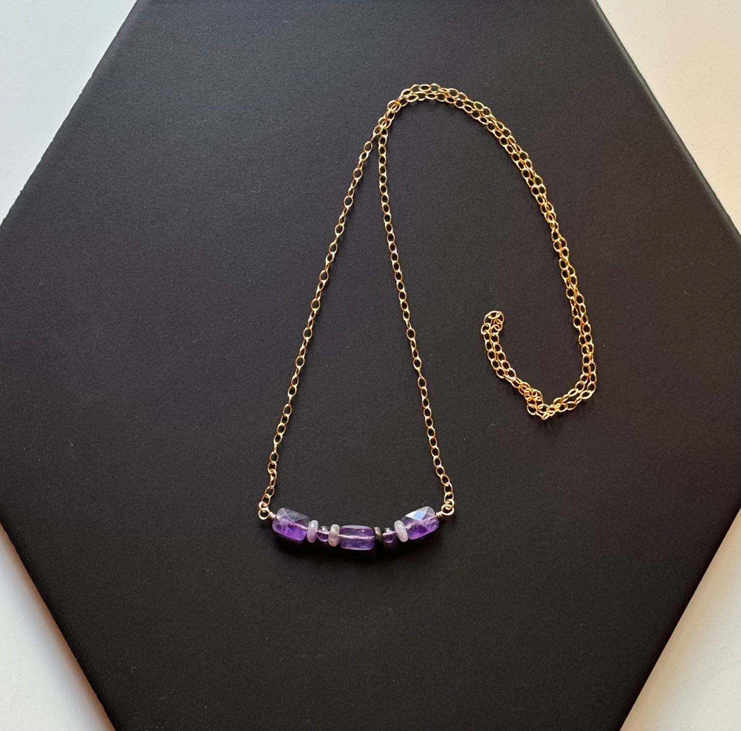 Serenity- Amethyst necklace