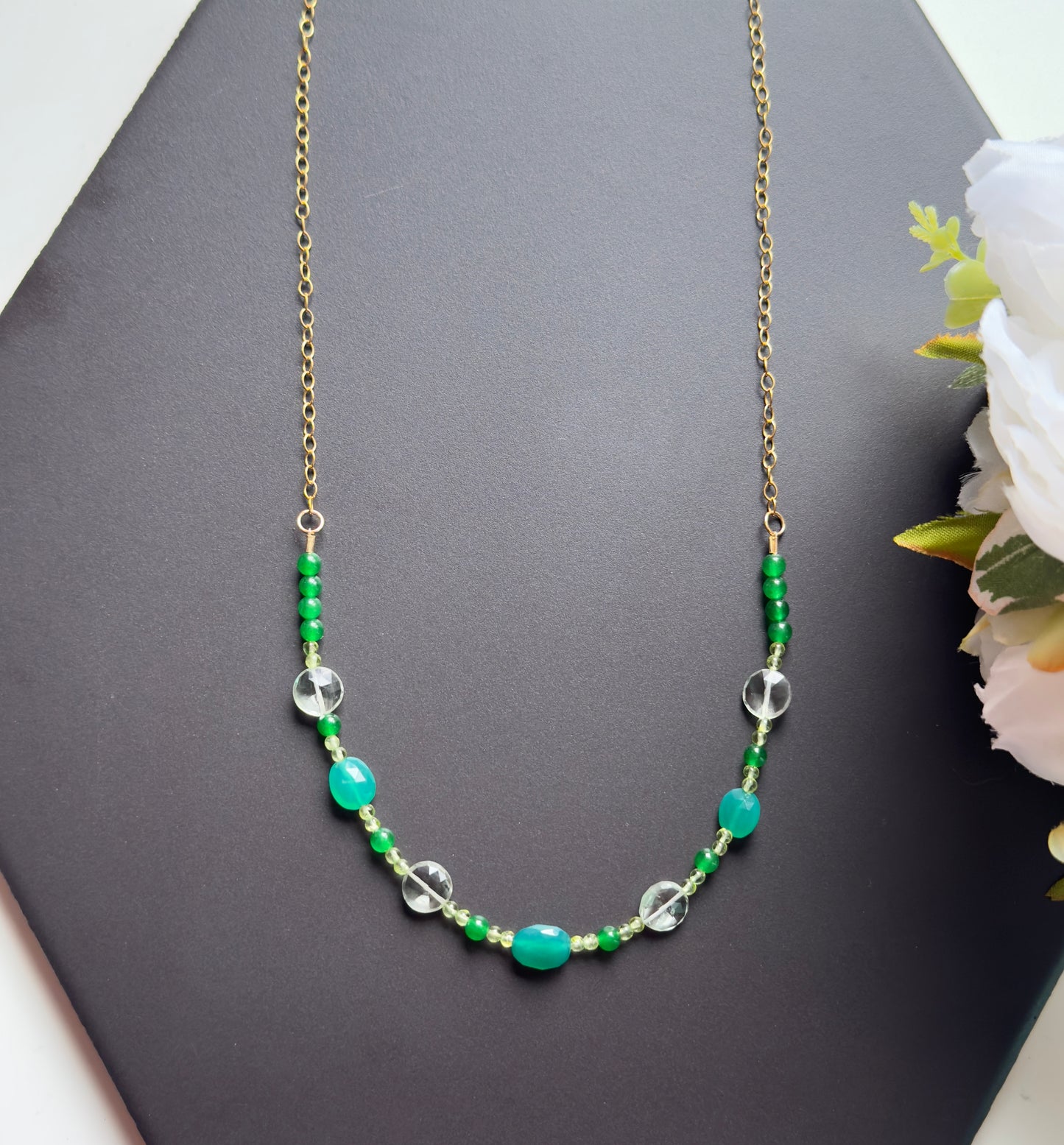 Green Onyx necklace