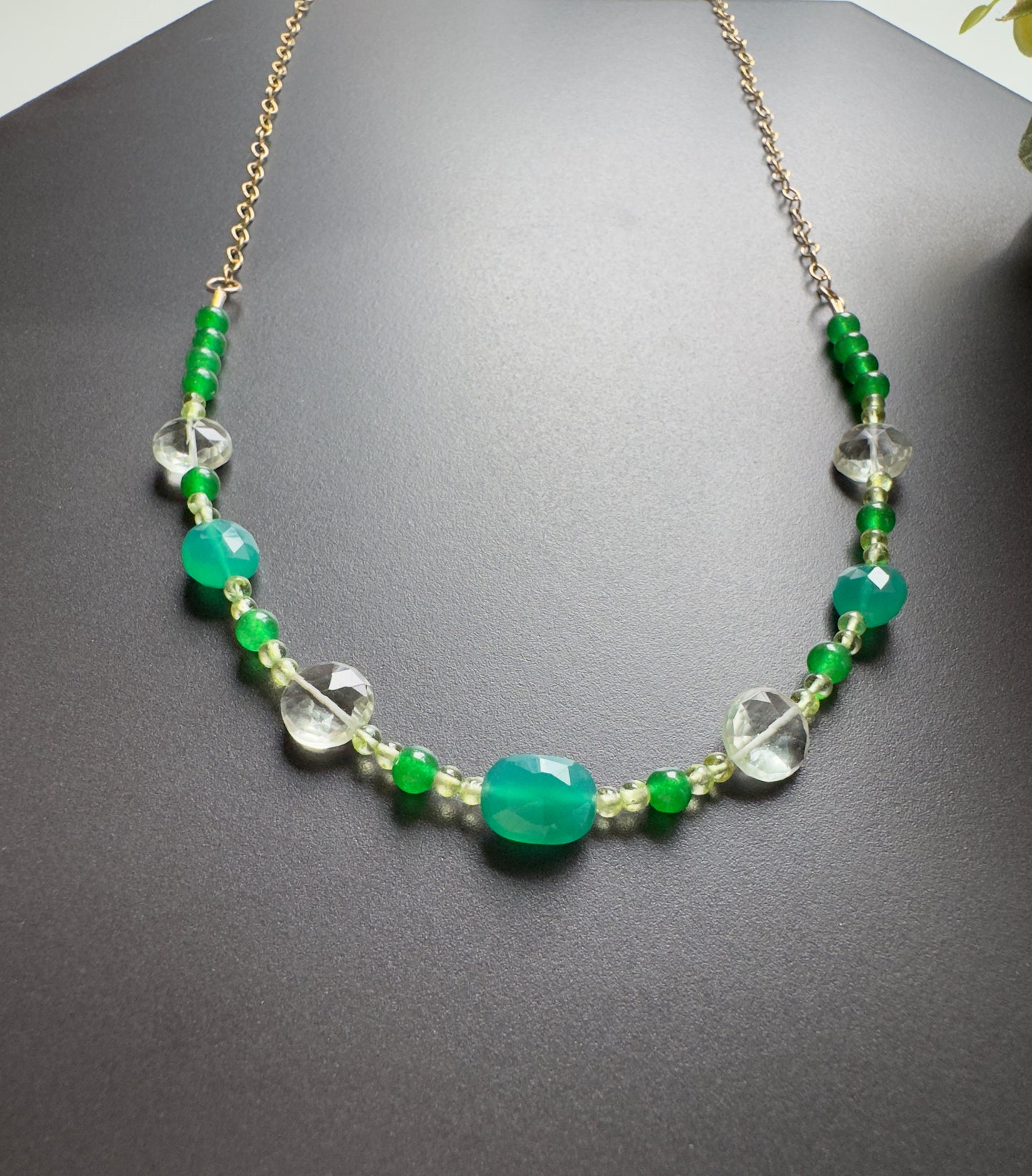 Green Onyx necklace