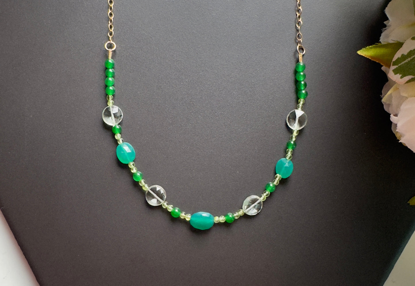 Green Onyx necklace