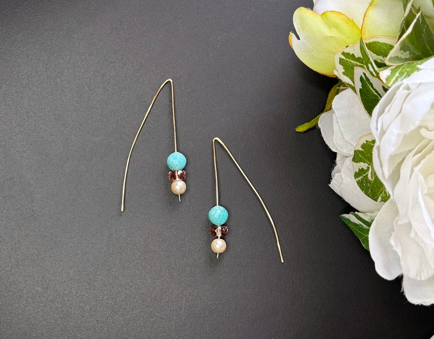 Inverted-V Earrings