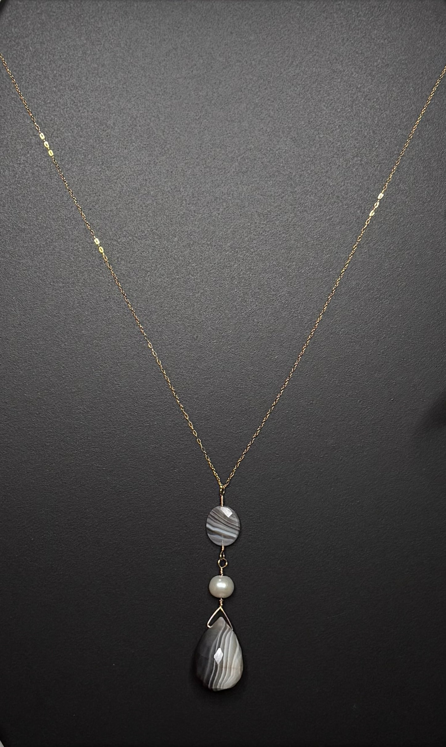 Botswana and Pearl Necklace