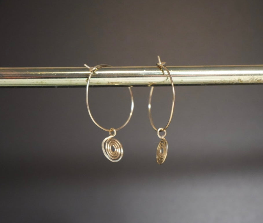 Spiral Earring Hoops